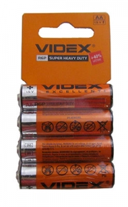 Батарейка R6P/AA Videx (ціна за 1 шт)