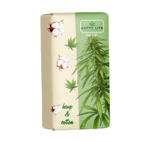 Мило туалетне ШИК Happy Life Конопля та бавовна 180г 4089