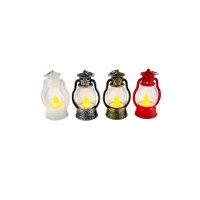 Ліхтар декор.новорічний LED Лампа 9*5,5см 4 кол.3-19 (9181)