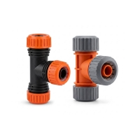 Тройник цанговый для шланга 3/4" Master Tool