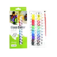 Фарби Glass Bomega для скла 12кол*12мл B9112GL