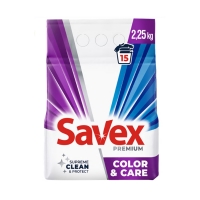 Порошок стиральный SAVEX Color&Care 2250г 7886