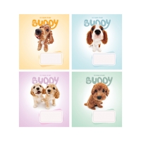 Тетрадь 18л клетка Buddy 18К 235 (32шт в уп)