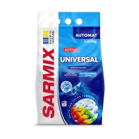 Стиральный порошок SARMIX Active Universal 4кг 077765