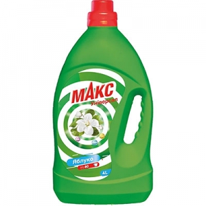Гель для стирки МАКС универсальный Яблоко 4л 142617