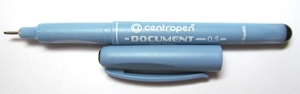Лінер 0,5мм чорний Document Centropen 2631 7505