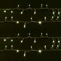 Уличная гирлянда 100л LED желтая 8м