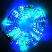 Гирлянда электрическая белая, разноцветная, красная, 10 м, LED-шланг