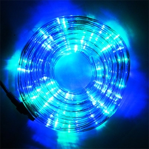 Гирлянда электрическая белая, разноцветная, красная, 10 м, LED-шланг