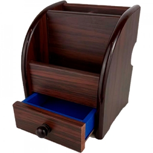 Органайзер настільний 118*120*146мм дерев*яний XD-5016 10-421 (23566)
