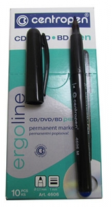 Маркер для CD/DVD дисків 1мм синій CD-Pen ergoline СР 4606/03  Centropen 