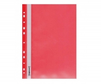 Быстросшиватель А4 с перфорацией красный Economix Light F38504-03