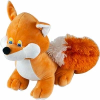 Игрушка мягкая Лис сидячий 45*35см