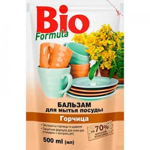 Средство для мытья посуды 500мл горчица BIO Formula 2756