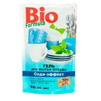 Средство для мытья посуды 500мл сода эффект дой-пак BIO Formula 2725