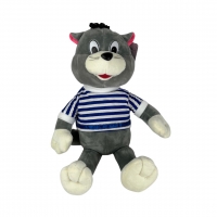 Игрушка мягкая Кот Матрос